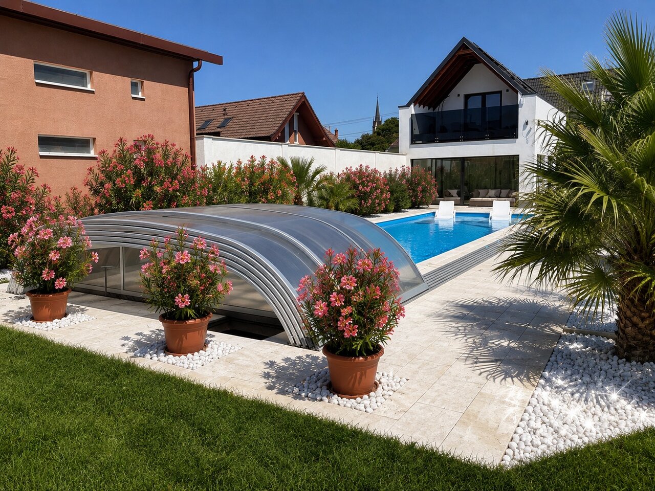 XV. kerületi luxusvilla, 355 m² | Eladó medencés ház